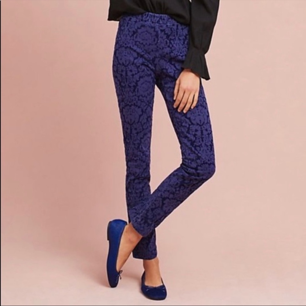 Anthropologie velvet essential skinny